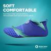 imageSEEKWAY Water Shoes QuickDry Aqua Socks Barefoot Slipon for Beach Pool Swim River Yoga Lake Surf Women Men SK0011csplice Blue