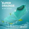 imageSEEKWAY Water Shoes QuickDry Aqua Socks Barefoot Slipon for Beach Pool Swim River Yoga Lake Surf Women Men SK0011dsplice Green