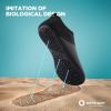 imageSEEKWAY Water Shoes QuickDry Aqua Socks Barefoot Slipon for Beach Pool Swim River Yoga Lake Surf Women Men SK0011esplice Blackgrey
