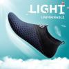 imageSEEKWAY Water Shoes QuickDry Aqua Socks Barefoot Slipon for Beach Pool Swim River Yoga Lake Surf Women Men SK0011fsplice Blackblue