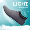 imageSEEKWAY Water Shoes QuickDry Aqua Socks Barefoot Slipon for Beach Pool Swim River Yoga Lake Surf Women Men SK0013b742 Gray