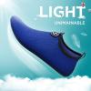 imageSEEKWAY Water Shoes QuickDry Aqua Socks Barefoot Slipon for Beach Pool Swim River Yoga Lake Surf Women Men SK0013c743 Blue