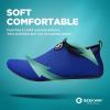 imageSEEKWAY Water Shoes QuickDry Aqua Socks Barefoot Slipon for Beach Pool Swim River Yoga Lake Surf Women Men SK0013c743 Blue