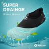 imageSEEKWAY Water Shoes QuickDry Aqua Socks Barefoot Slipon for Beach Pool Swim River Yoga Lake Surf Women Men SK0013f787 Green