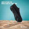 imageSEEKWAY Water Shoes QuickDry Aqua Socks Barefoot Slipon for Beach Pool Swim River Yoga Lake Surf Women Men SK0014adrop Black