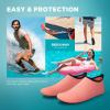 imageSEEKWAY Water Shoes QuickDry Aqua Socks Barefoot Slipon for Beach Pool Swim River Yoga Lake Surf Women Men SK0015ccetus Pink