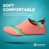 imageSEEKWAY Water Shoes QuickDry Aqua Socks Barefoot Slipon for Beach Pool Swim River Yoga Lake Surf Women Men SK0015ccetus Pink