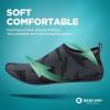 imageSEEKWAY Water Shoes QuickDry Aqua Socks Barefoot Slipon for Beach Pool Swim River Yoga Lake Surf Women Men SK0017aablack Shark