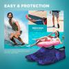 imageSEEKWAY Water Shoes QuickDry Aqua Socks Barefoot Slipon for Beach Pool Swim River Yoga Lake Surf Women Men SK0017batree Shadow