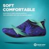 imageSEEKWAY Water Shoes QuickDry Aqua Socks Barefoot Slipon for Beach Pool Swim River Yoga Lake Surf Women Men SK0017batree Shadow