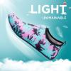 imageSEEKWAY Water Shoes QuickDry Aqua Socks Barefoot Slipon for Beach Pool Swim River Yoga Lake Surf Women Men SK0017bdcoconut Tree