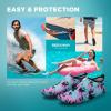 imageSEEKWAY Water Shoes QuickDry Aqua Socks Barefoot Slipon for Beach Pool Swim River Yoga Lake Surf Women Men SK0017bdcoconut Tree