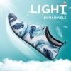 imageSEEKWAY Water Shoes QuickDry Aqua Socks Barefoot Slipon for Beach Pool Swim River Yoga Lake Surf Women Men SK0017bemint Leaf