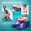 imageSEEKWAY Water Shoes QuickDry Aqua Socks Barefoot Slipon for Beach Pool Swim River Yoga Lake Surf Women Men SK0017cbnebula