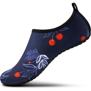 imageSEEKWAY Water Shoes Barefoot Aqua Socks QuickDry Non Slip Shoes for Beach Swim Pool River Boating Surf Women Men SK0022f1371 Cherrim