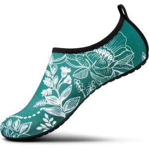 imageSEEKWAY Water Shoes Barefoot Aqua Socks QuickDry Non Slip Shoes for Beach Swim Pool River Boating Surf Women Men SK0022h1381 Lotus