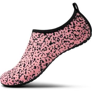 imageSEEKWAY Water Shoes Barefoot Aqua Socks QuickDry Non Slip Shoes for Beach Swim Pool River Boating Surf Women Men SK0022k1313 Paint Spot