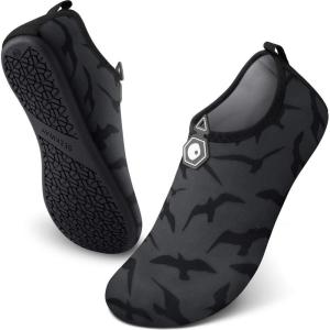 imageSEEKWAY Water Shoes Barefoot Aqua Socks QuickDry Non Slip Shoes for Beach Swim Pool River Boating Surf Women Men SK0027da962 Bird