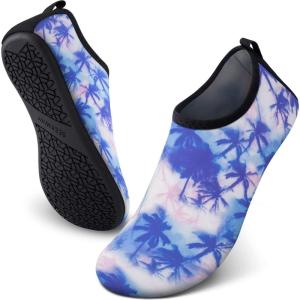 imageSEEKWAY Water Shoes QuickDry Aqua Socks Barefoot Slipon for Beach Pool Swim River Yoga Lake Surf Women Men SK0017bccoconut