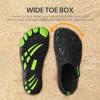 imageSEEKWAY Barefoot Water Shoes for Kids  Wide Toe Box and QuickDry Sand Shoes Toddler for Hiking Swim Beach Pool Kayak Sport Accessories Camping Essentials NonSlip for Boys Girls Sizes1b102 Black
