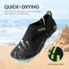 imageSEEKWAY Barefoot Water Shoes for Kids  Wide Toe Box and QuickDry Sand Shoes Toddler for Hiking Swim Beach Pool Kayak Sport Accessories Camping Essentials NonSlip for Boys Girls Sizes1b102 Black