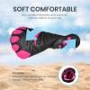 imageSEEKWAY Barefoot Water Shoes for Kids  Wide Toe Box and QuickDry Sand Shoes Toddler for Hiking Swim Beach Pool Kayak Sport Accessories Camping Essentials NonSlip for Boys Girls Sizes2b106 Rose
