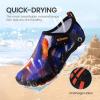 imageSEEKWAY Barefoot Water Shoes for Kids  Wide Toe Box and QuickDry Sand Shoes Toddler for Hiking Swim Beach Pool Kayak Sport Accessories Camping Essentials NonSlip for Boys Girls Sizes2a105 Blue