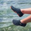 imageSEEKWAY Barefoot Water Shoes for Kids  Wide Toe Box and QuickDry Sand Shoes Toddler for Hiking Swim Beach Pool Kayak Sport Accessories Camping Essentials NonSlip for Boys Girls Sizes1d104 Navy Blue
