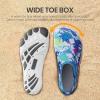 imageSEEKWAY Barefoot Water Shoes for Kids  Wide Toe Box and QuickDry Sand Shoes Toddler for Hiking Swim Beach Pool Kayak Sport Accessories Camping Essentials NonSlip for Boys Girls Sizes2e109 Blue Shark